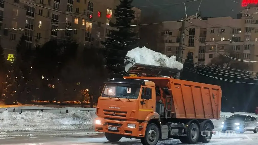 За день из Брянска вывезли 650 тонн снега